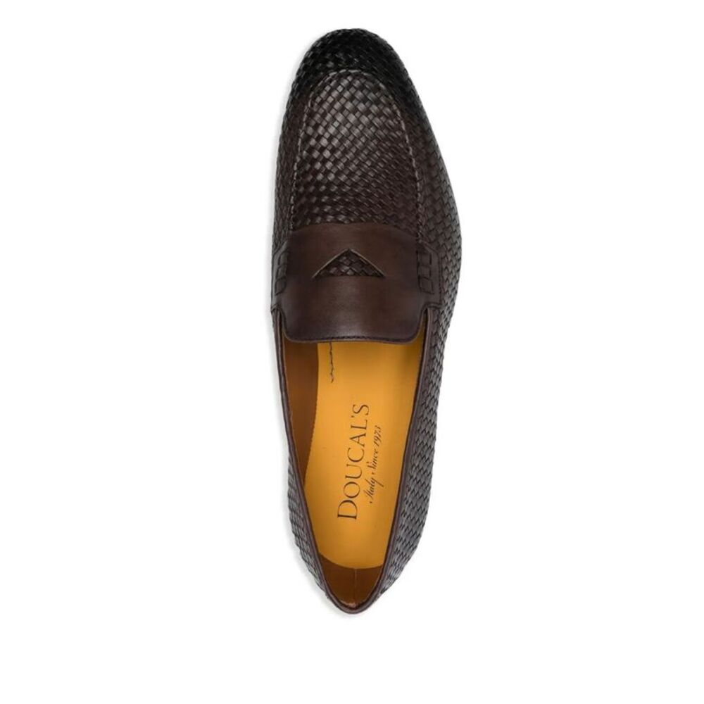 Doucal`S Men Leather Plot Loafer - Picture 2 of 4